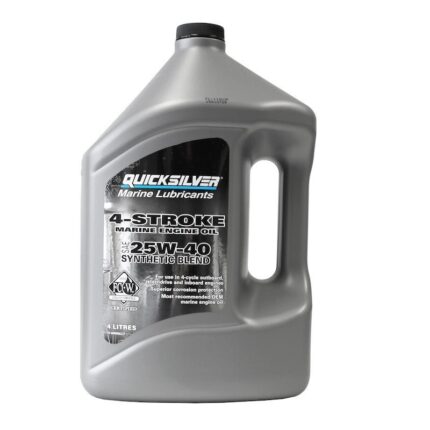 МАСЛО 4-Х ТАКТНОЕ СИНТЕТИКА QUICKSILVER 25W40 (4л)